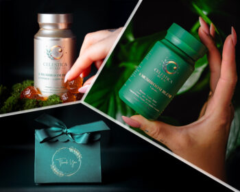 Workday Energy Set (6 Mushroom Blend Capsules + 10 Mushroom Blend Gummies)