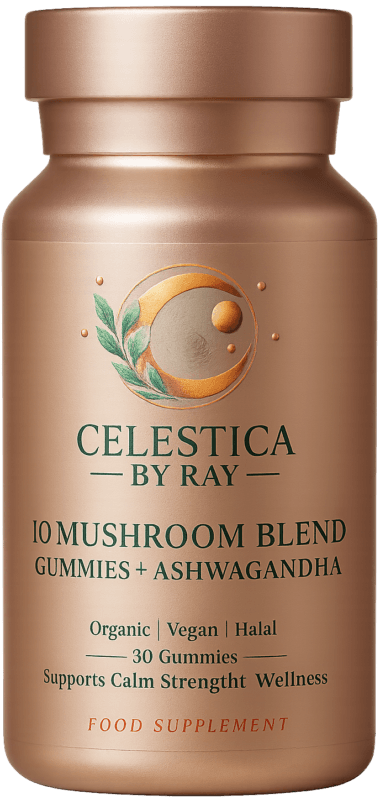 10 Mushroom Blend & Ashwagandha Gummies